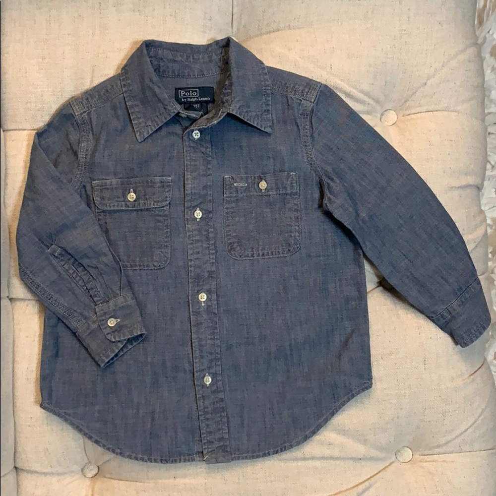 Jean Shirt boy size 3/3T